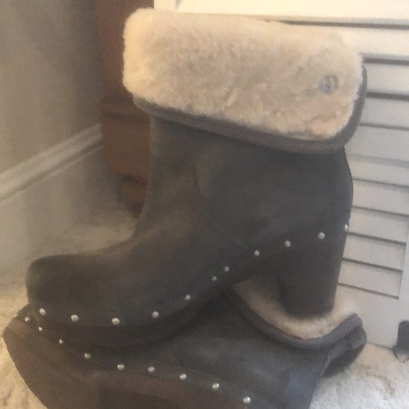 New Ugg grey clog boots - Picture 5 of 8